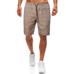 Plaid casual shorts