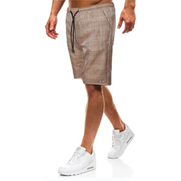 Plaid casual shorts - Image 3