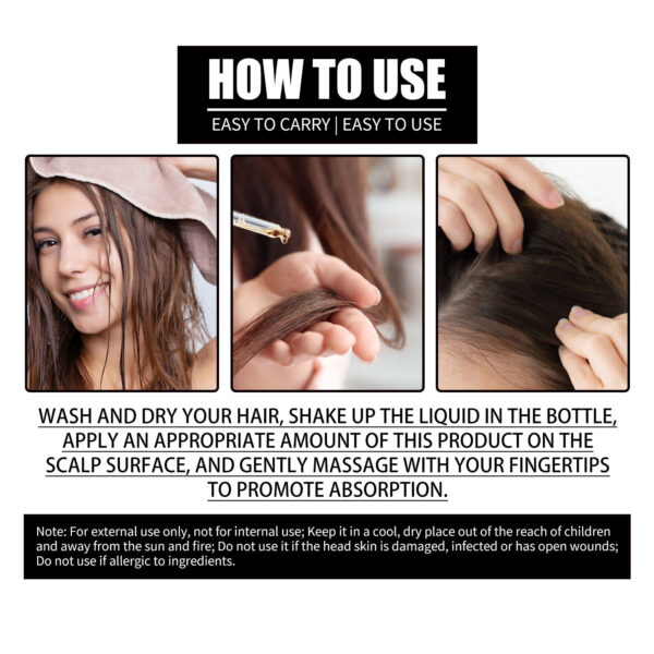RESEARCH Liquid Biotin & Collagen Hair Growth Drops  - Biotin And Liquid Collagen Supplement For Men & Women - Glowing Skin Support, Healthy Hair & Nail Growth - Image 7