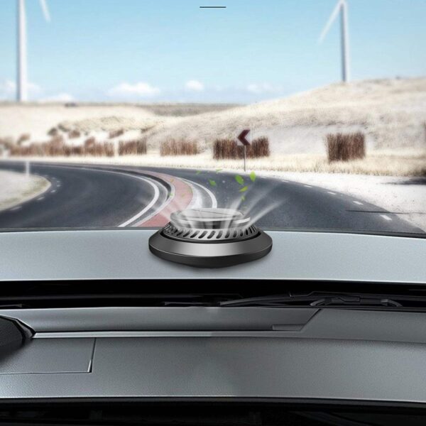 Car Air Freshener, Solar Rotating Car Essential Oil Diffuser, Car Interior Decor Accessories, Odor Eliminator For Car Office Home Car Aromatherapy Car Essential Oil Diffuser Auto Diffuser - Image 7