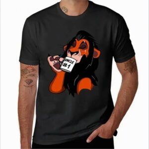 Uncle 1 Scar T-Shirt Summer Tops Boys Whites Plus Sizes Summer Clothes Men Clothing